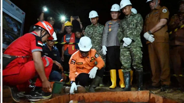 Bupati Tapteng Lakukan Groundbreaking Pembangunan SPAM Sipan dan Hutagurgur
