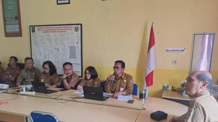 Pemkab Humbahas Sosialisasikan Permendagri 6/2026 tentang Adminduk RI