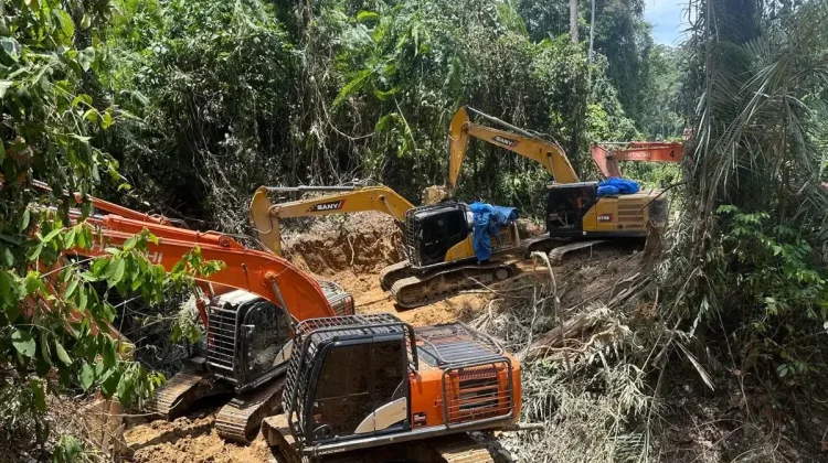 Poldasu Tetapkan 2 Tersangka Tambang Ilegal Madina