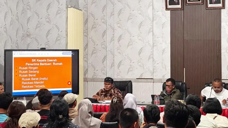 Bupati Tapteng: Pendataan Masyarakat Sebagai Tanggung Jawab Moral