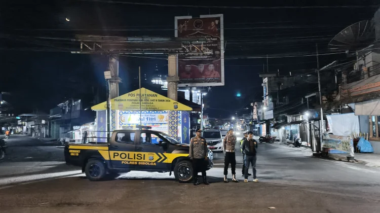 Patroli Subuh Polres Sibolga Beri Rasa Aman Warga