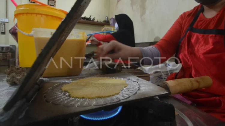 Permintaan Kue Sapit Meningkat Jelang Hari Lebaran