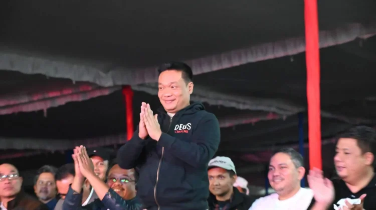 Bupati Humbahas Hadiri HUT Toba