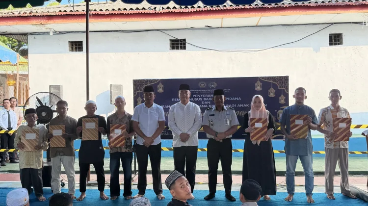 Lapas Sibolga Beri Remisi, Tiga Narapidana Langsung Bebas