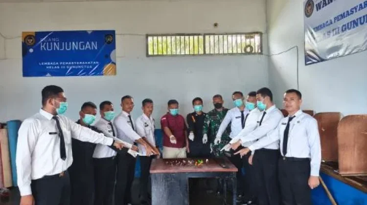 Lapas Gunungtua Razia Kamar Hunian