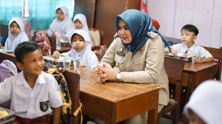 Wabup Madina Tinjau Program MBG Pascalebaran