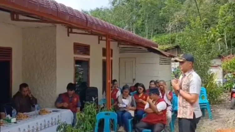 Pemkab Tapteng dan Caritas Resmikan Pipanisasi Air Bersih