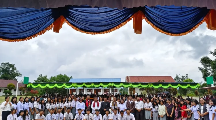Bupati Humbahas hadiri pelepasan siswa SMAN 2 Doloksanggul, 43 lulus SNBP