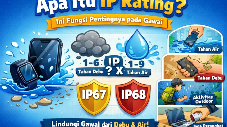 Apa Itu IP Rating? Ini Fungsi Pentingnya pada Gawai