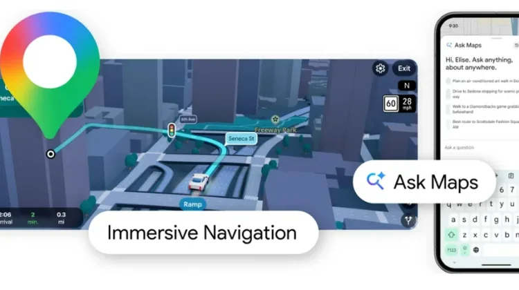 Google Maps Kini Lebih Pintar dengan Integrasi Gemini AI