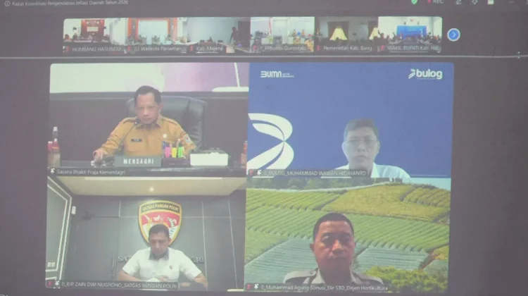 Pemkab Humbahas Rakor Inflasi 2026 bahas DAK Nonfisik dan Program 3 juta Rumah