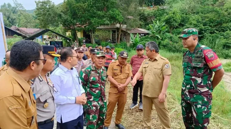 Pembangunan Jembatan Sitakka Resmi Dimulai di Tarutung