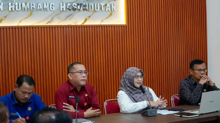 Pemerintah Humbahas Bersama KLH Rapat Penyusunan RISPS dan KIE