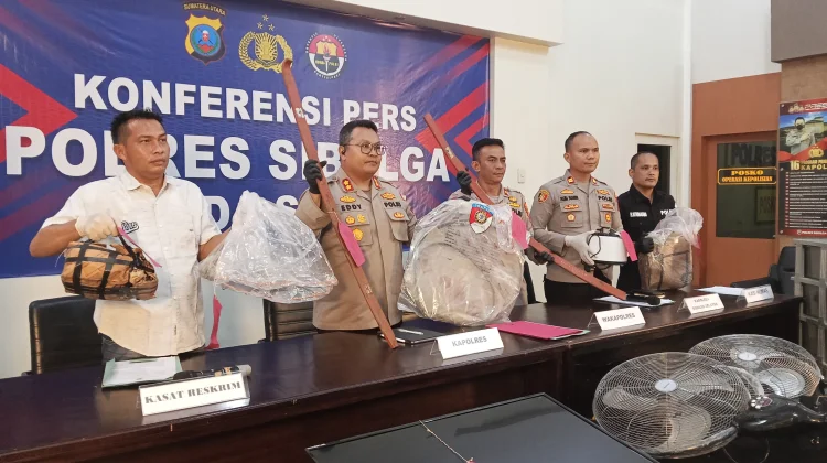 Polres Ungkap Kasus Curat Amankan Enam Tersangka