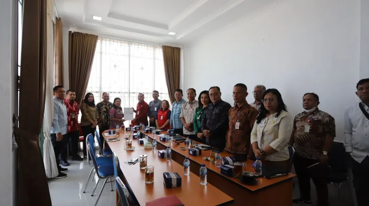 Pemkab Humbang Hasundutan Ikuti Entry Meeting BPK Perwakilan Sumut