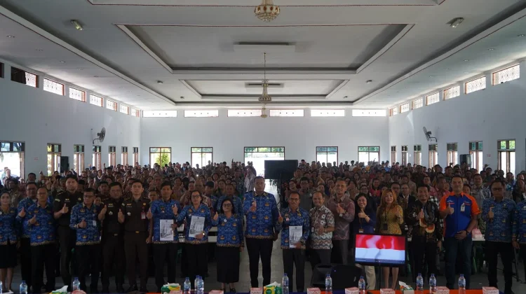 Sosialisasi Permen dan Perbup, Bupati Minta Kades Transparan dan Akuntabel