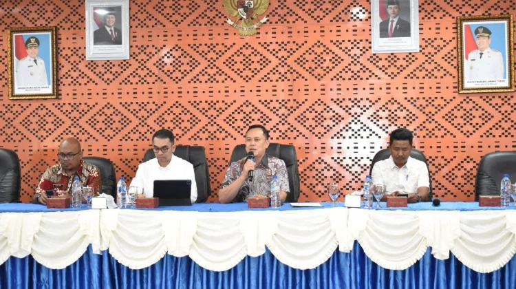 Sekda Kota Sibolga Hadiri Rakor Pengendalian Pembangunan Triwulan I TA 2026