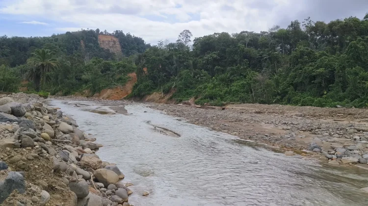 Pemerintah Pusat Memulai Pembangunan Pengaman Sungai di Tapteng