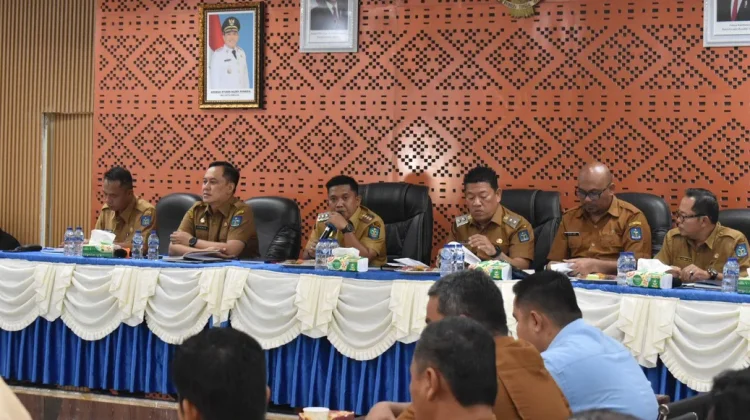 Wali Kota Sibolga Pimpin Rakerpem Evaluasi Kinerja OPD