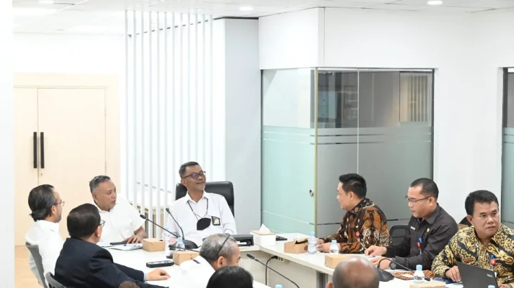 Bupati Humbahas Temui Kementerian PU Terkait Penanganan Pascabencana