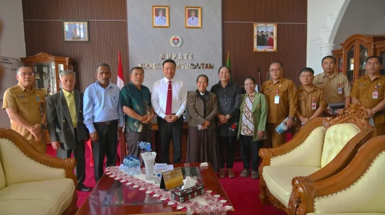 PPG HKI Sibaganding Audiensi Kepada Bupati Humbahas