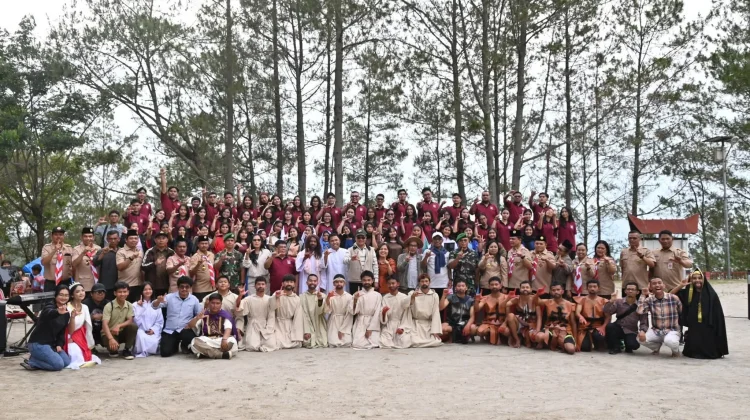 Fragmen Paskah dibalut Consolatio Choir USU yang digelar di Sipinsur