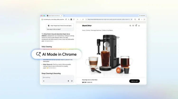Browsing tanpa Ribet, Google Rilis AI Mode di Chrome