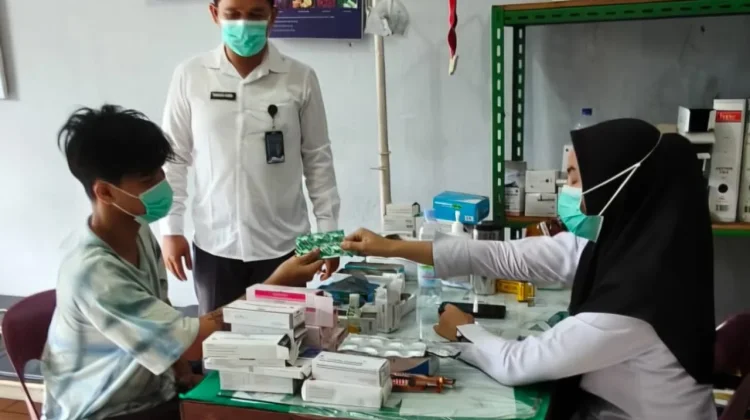 Warga Binaan Lapas Sibolga Terima Layanan Kesehatan