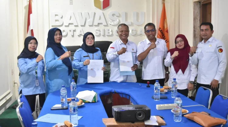 RRI Sibolga dan Bawaslu Teken MoU