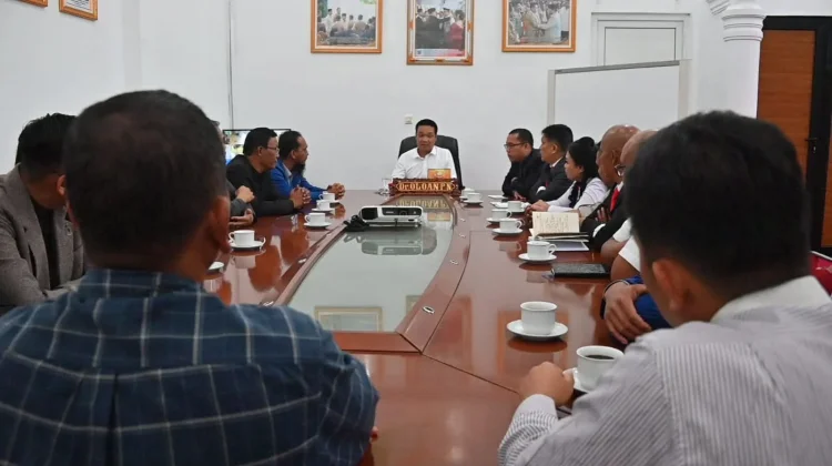Bupati Humbahas Sambut Kunjungan Organisasi GAMKI