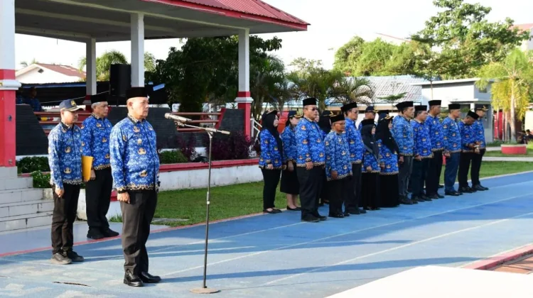 Wakil Bupati Kabupaten Tapanuli Tengah Irup Hari Otonomi Daerah