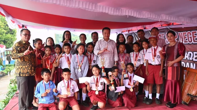 Marsaulina Sianturi SD Negeri Paranginan Selatan Juara Pertama Olimpiade MIPAS