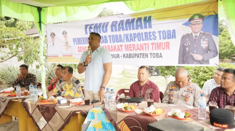 Kapolres Toba Ajak Warga Perangi Narkoba dan Kejahatan