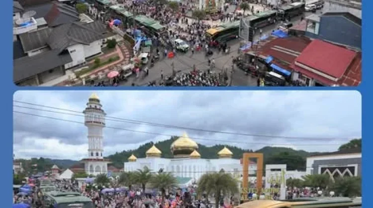 Pemko Padangsidimpuan Lepas Jamaah Haji Kloter 12