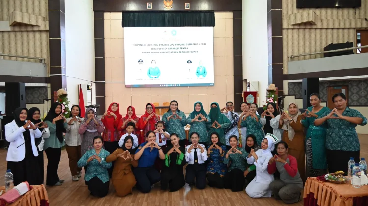 TP-PKK Tapteng Sambut Kunjungan Tim Supervisi TP-PKK Sumut