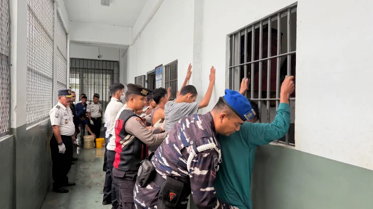 Lapas Sibolga Gelar Razia Gabungan dan Tes Urine