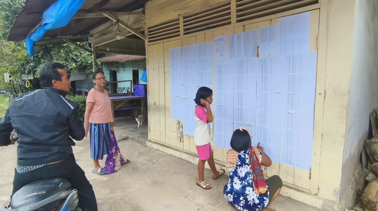 Aparatur Desa Mela Tapteng Dituding Nepotisme Bantuan Pascabencana