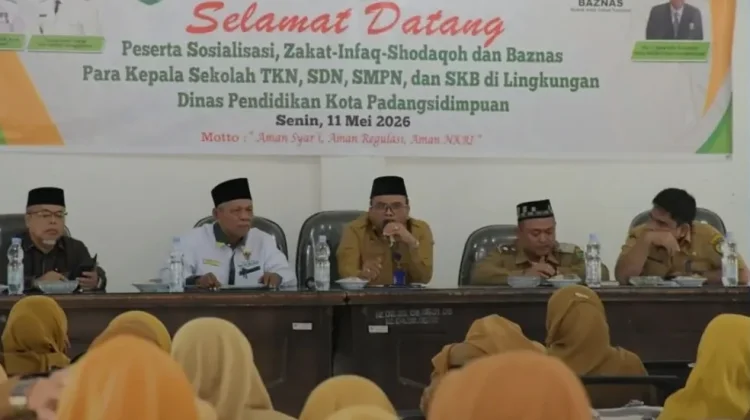 ASN Padangsidimpuan Didorong Aktif Tunaikan Zakat Melalui Baznas