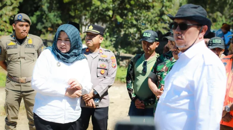 Wabup Madina Tinjau Rehabilitasi Lahan di Siabu dan Naga Juang
