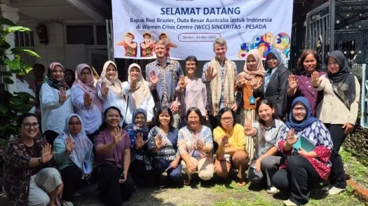Dubes Australia Kunjungi PERMAMPU-PESADA dan WCC Sinceritas