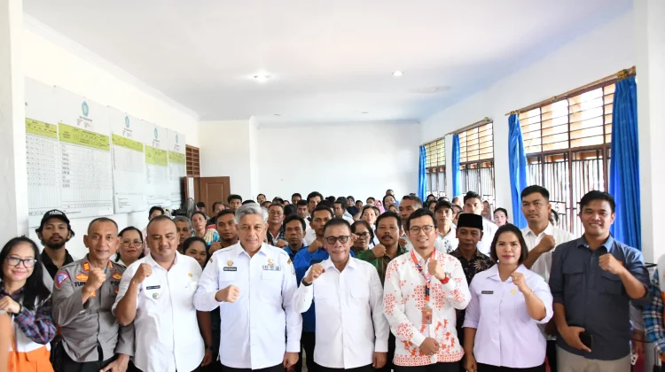 Pemkab Tapteng dan Wahana Visi Indonesia Mulai Pembangunan Jaringan Air Bersih