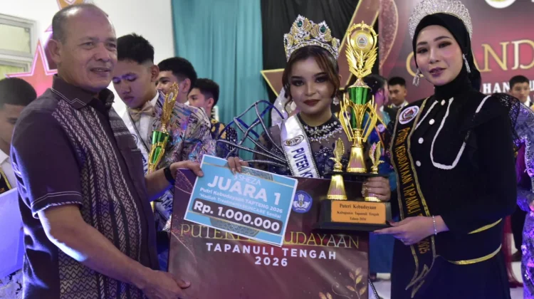 Pemkab Tapteng Kukuhkan Puluhan Remaja Duta Budaya 2026