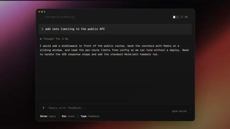 xAI Hadirkan AI Coding Assistant Bernama Grok Build