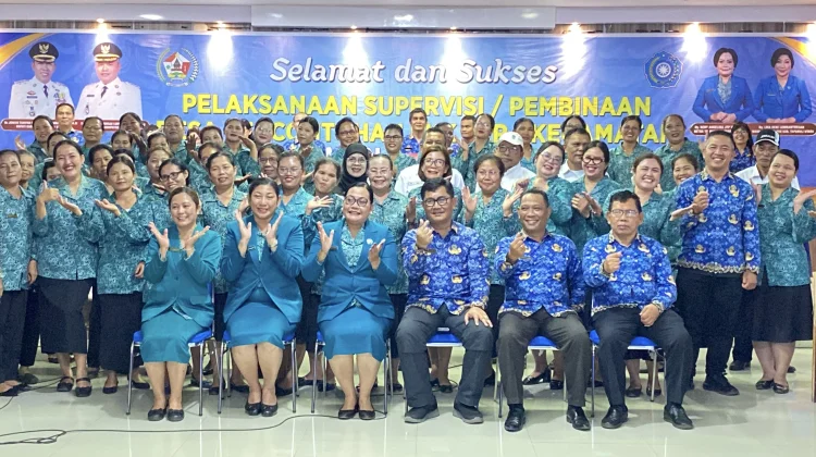 Supervisi Desa Percontohan Pemberdayaan dan kesejahteraan keluarga