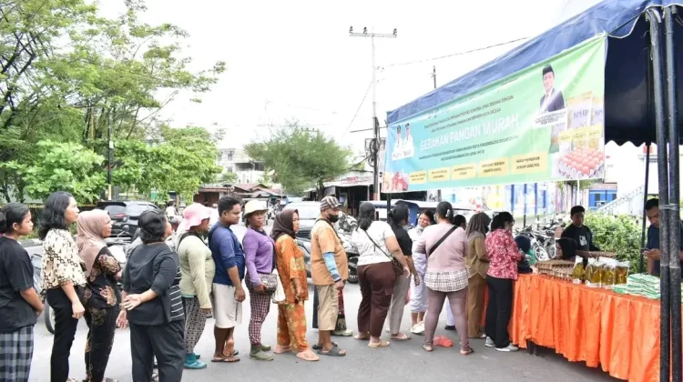 Pemko Sibolga Gelar Gerakan Pangan Murah jelang Iduladha