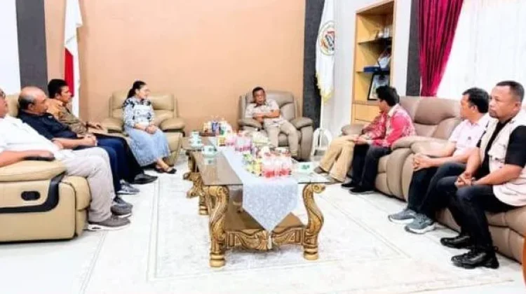 Bupati Tapteng Terima Audensi Panitia Jubileum HKBP Pandan