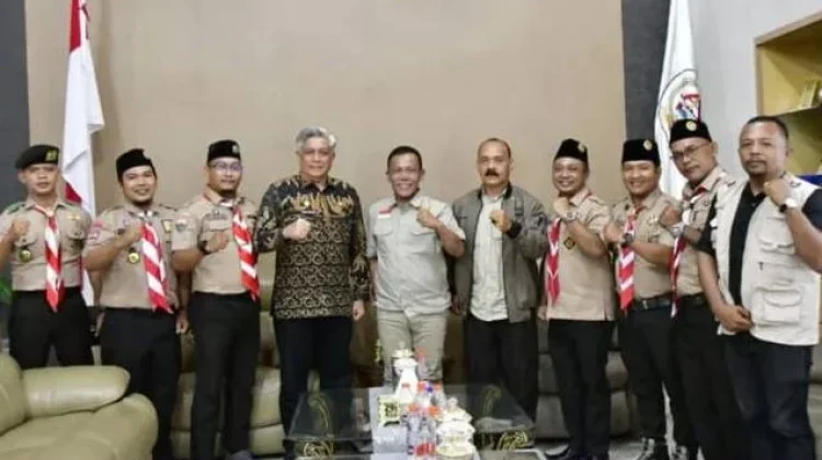 Bupati Tapteng Dukung Revitalisasi Gerakan Pramuka Daerah