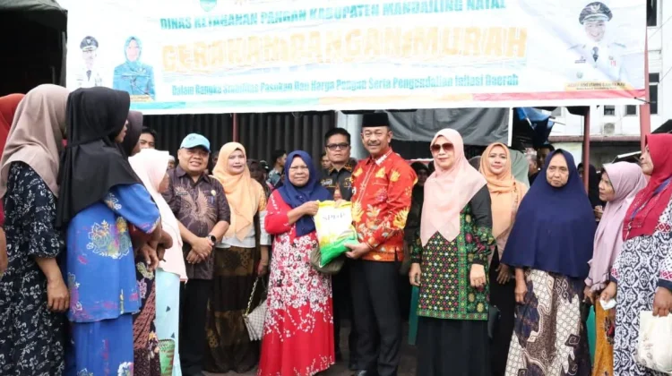 Pemkab Madina Gelar Operasi Pasar Murah jelang Iduladha