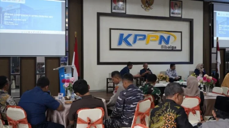 PNBP Wilayah Kerja KPPN Sibolga Capai 55,87 Persen