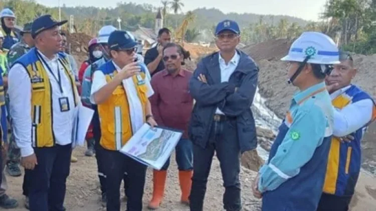Menteri PU: Target, Sabo Dam Tukka selesai Oktober
